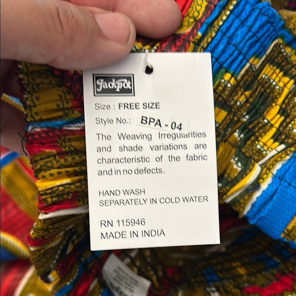 Jackpot Yellow Blue Pleated A-Line Skirt - Picture 2 of 5